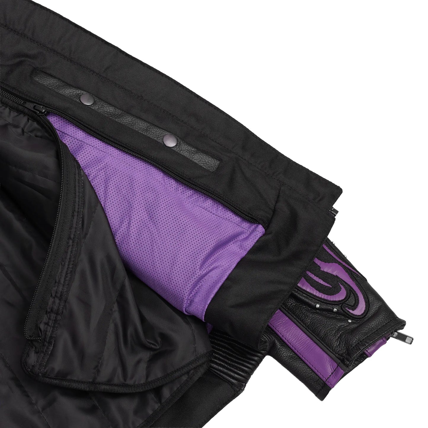 LunaShift Women’s Leather Motorcycle Jacket