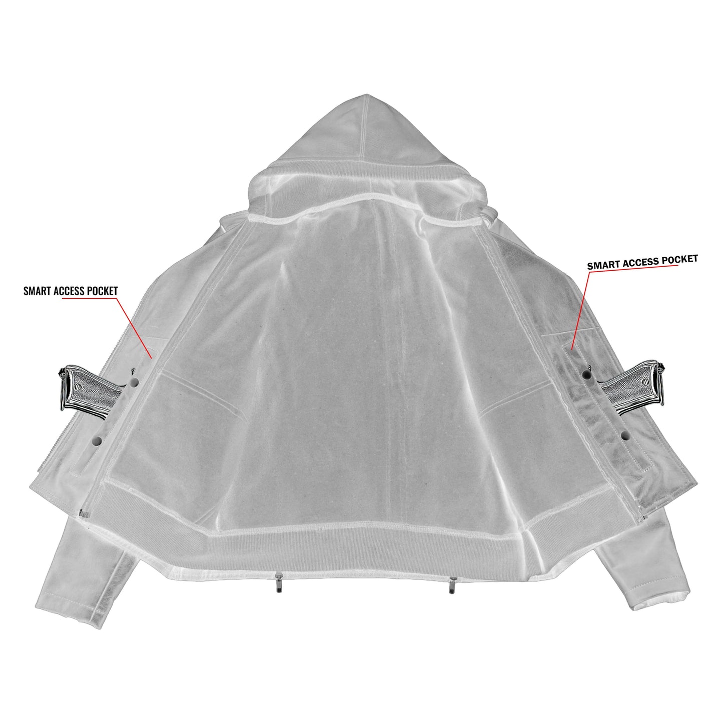 DriftCore Women’s Motorcycle Leather Jacket