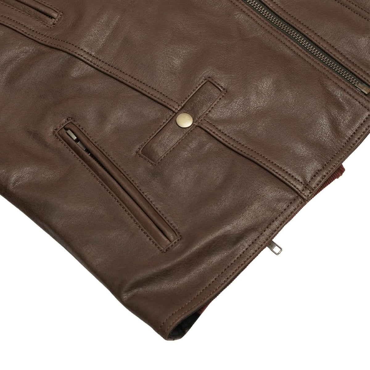 DriftCore Women’s Motorcycle Leather Jacket