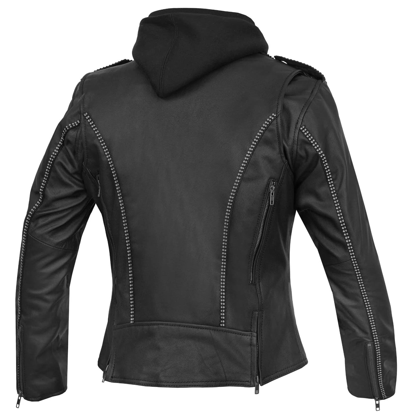 Celeste Women’s Motorcycle Leather Jacket