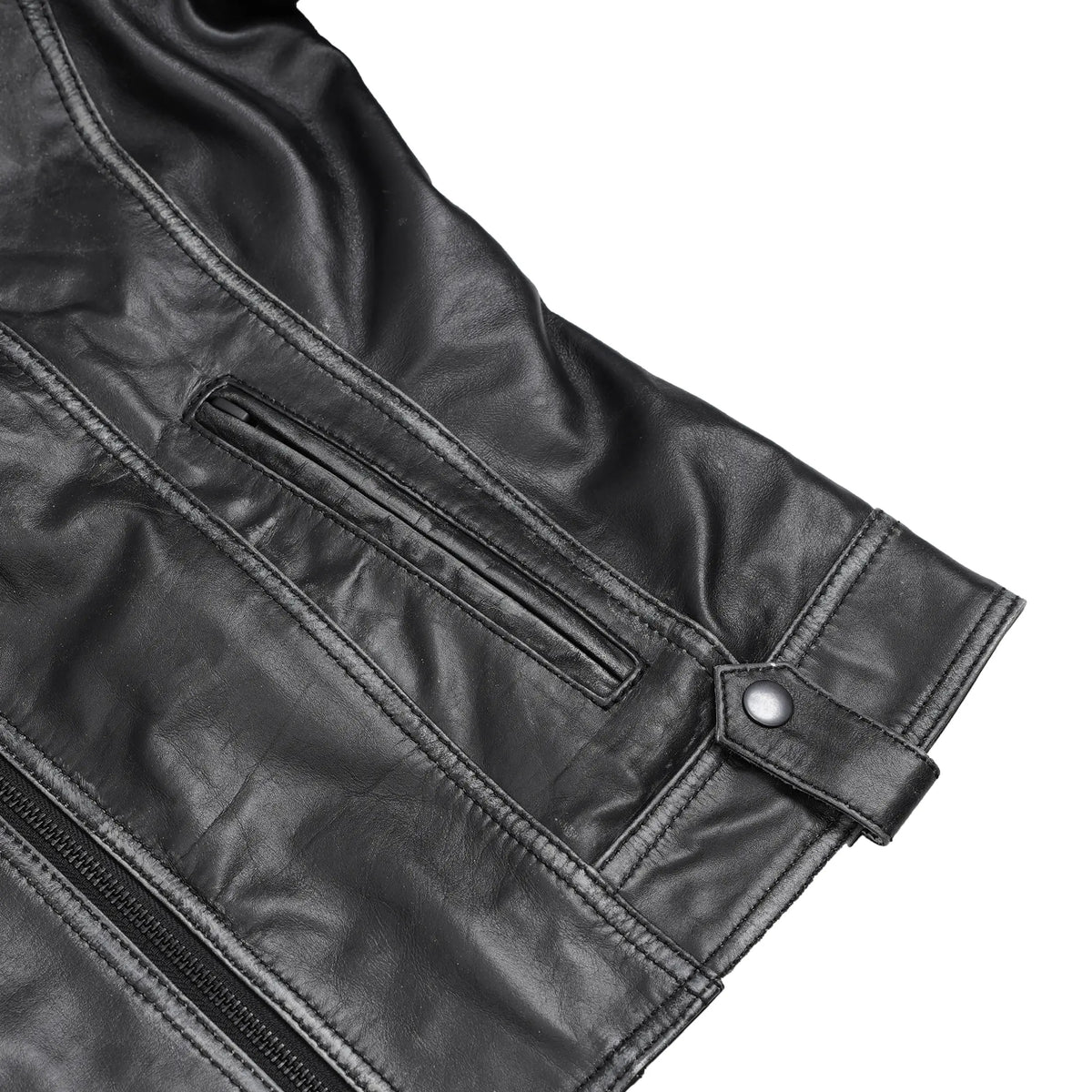 Marsha Women’s Leather Motorcycle Jacket