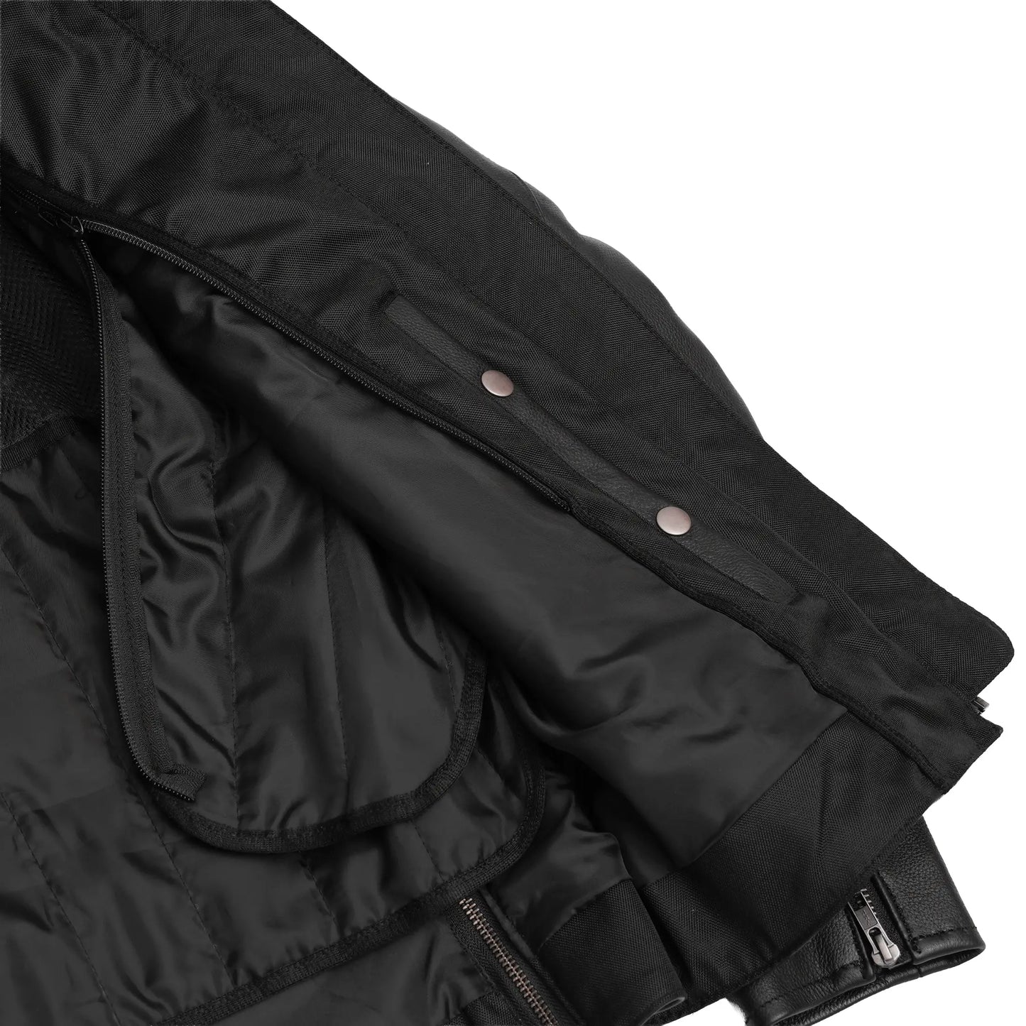 Camille Women's Leather Motorcycle Jacket