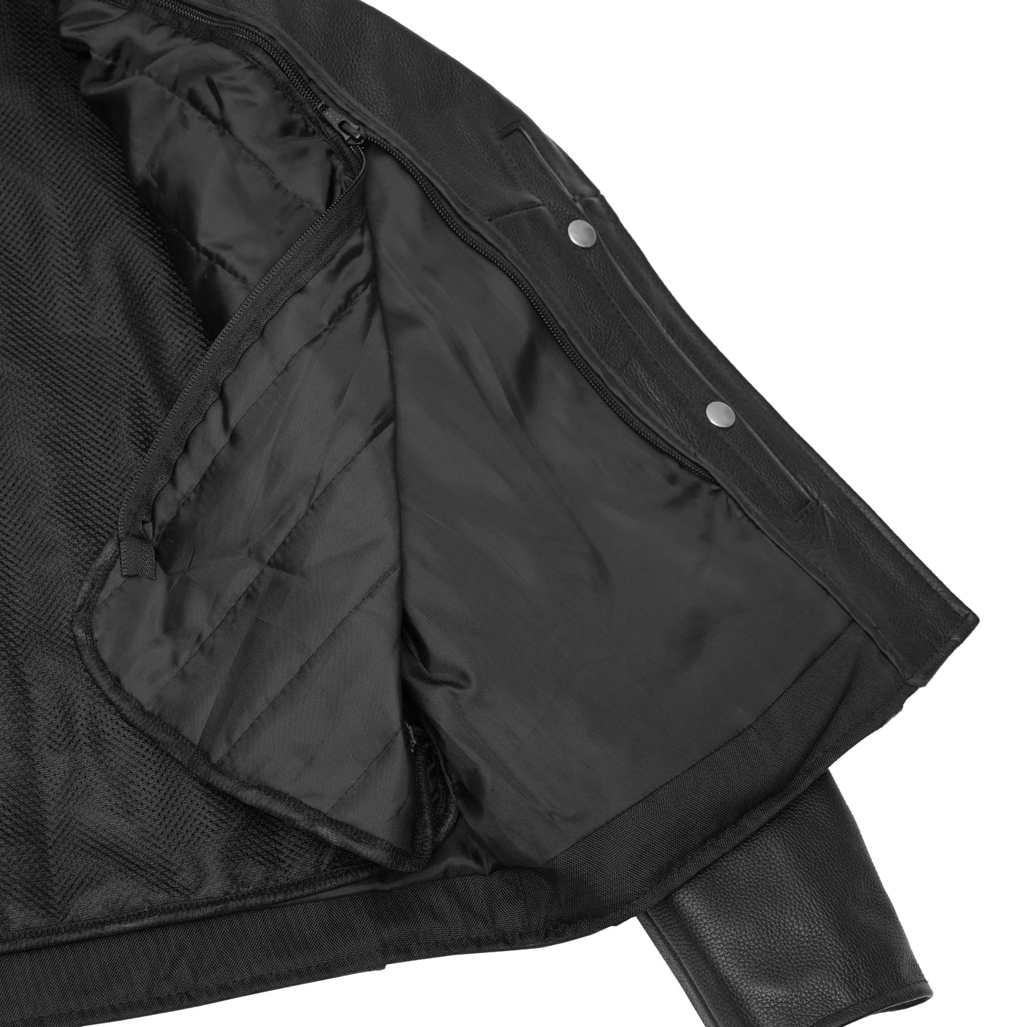 SpeedMoto Women's Leather Motorcycle Jacket