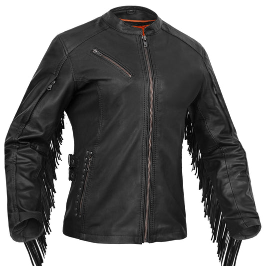Women's Stylish Jacket with Fringe
