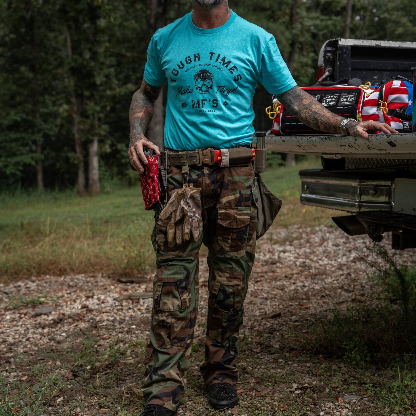 Tough Times Make Tough MF's Men's T-Shirt