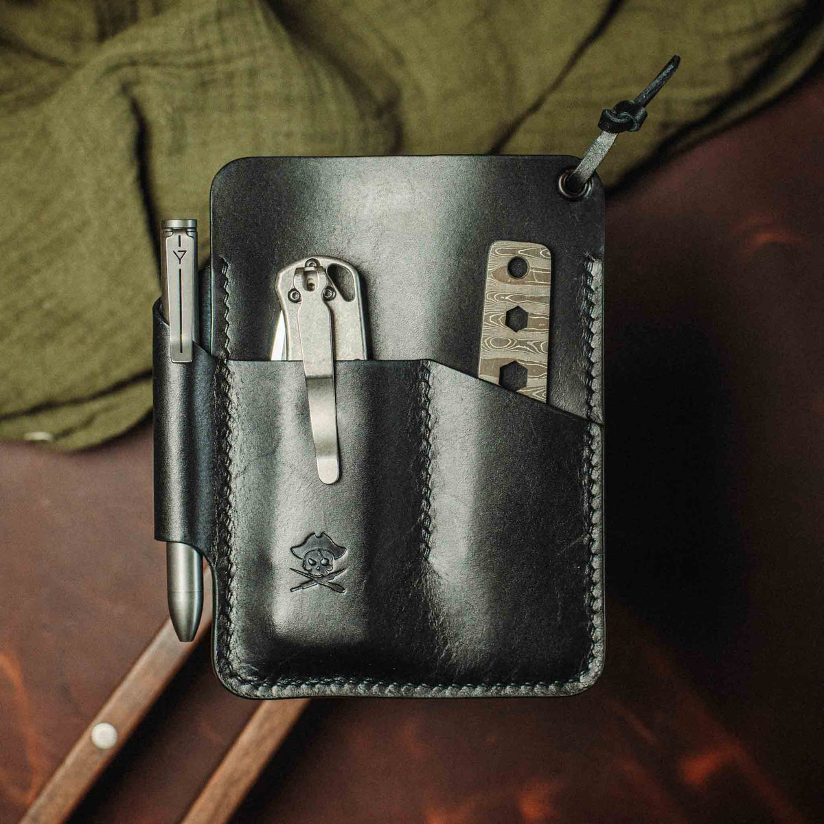 Pirate Goods First Mate Fatty – Large Leather EDC Organizer