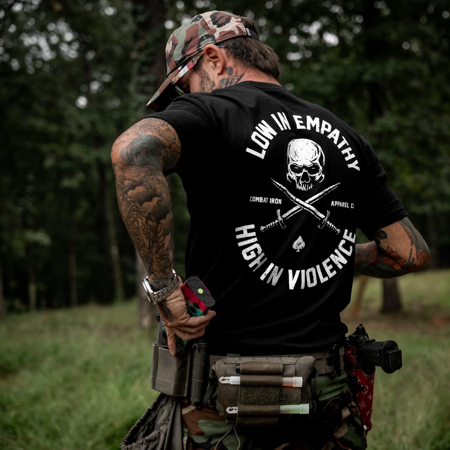 Low In Empathy High In Violence Men's T-Shirt