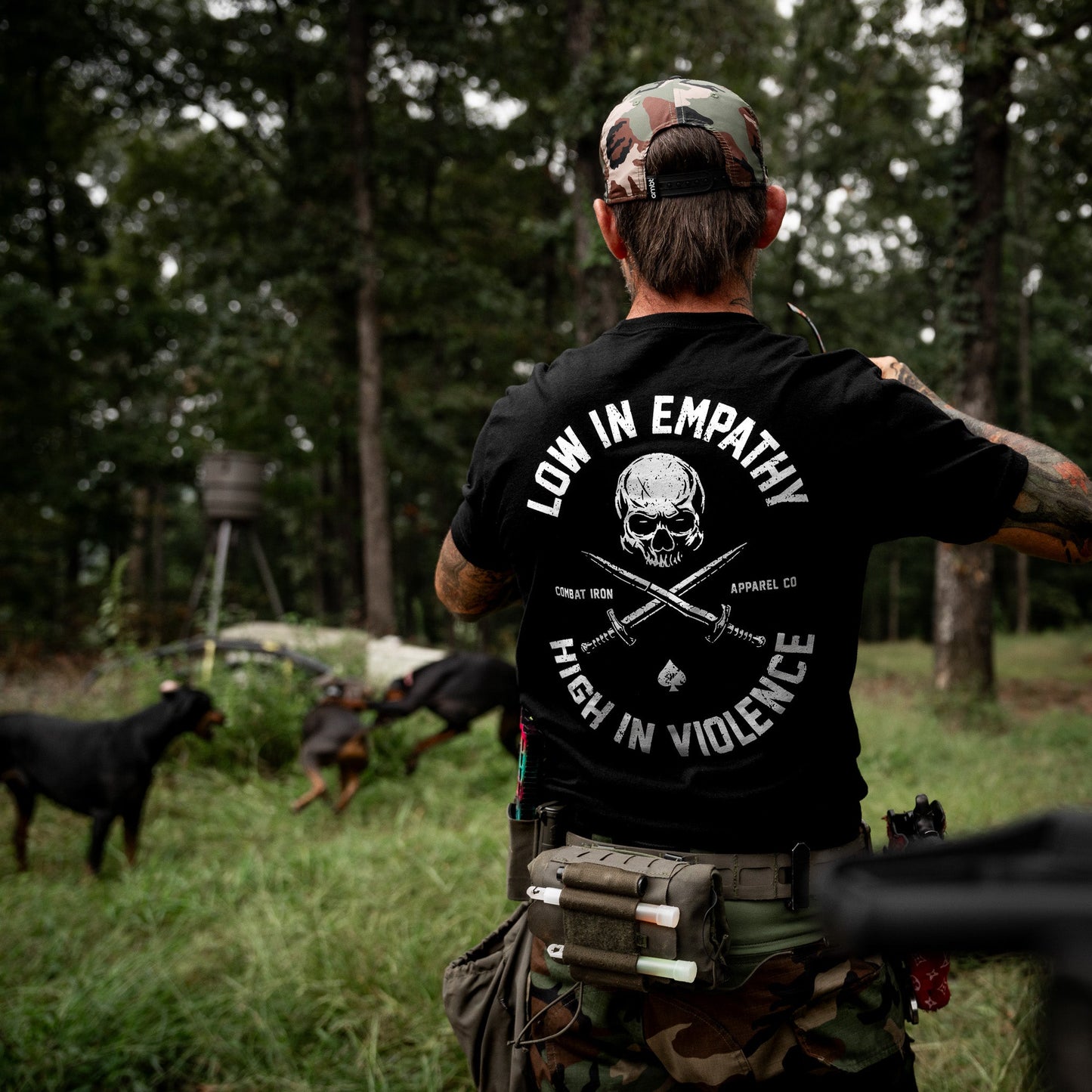 Low In Empathy High In Violence Men's T-Shirt