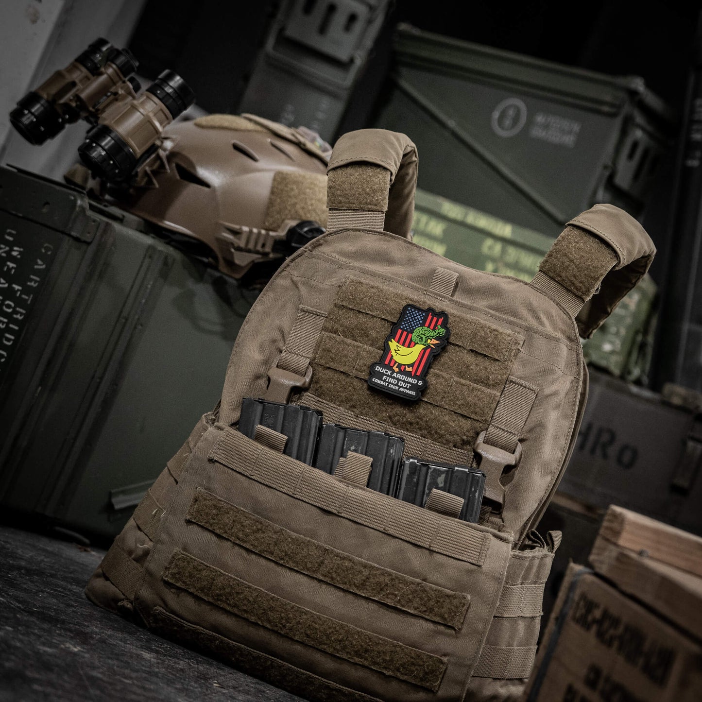 Duck Around & Find Out DAFO Tactiduck PVC Patch