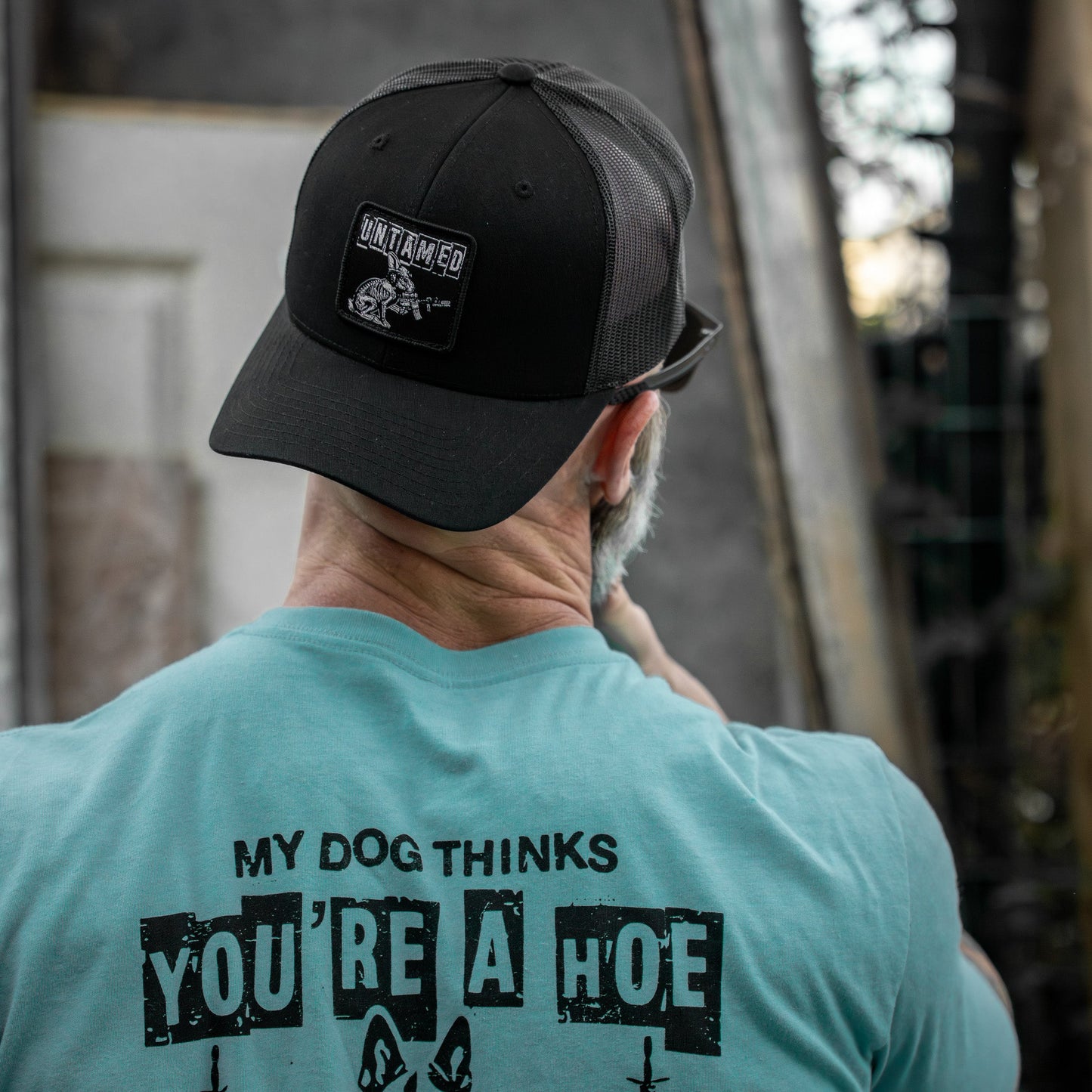 Untamed Rabbit Patch Snapback Hat