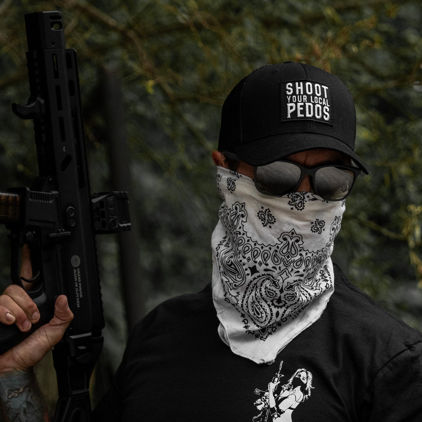 Shoot Your Local Pedos Patch Snapback