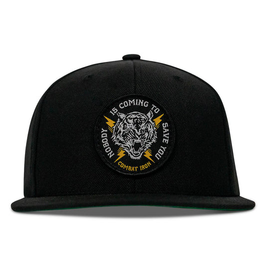 Nobody Is Coming To Save You FlatBill SnapBack Hat