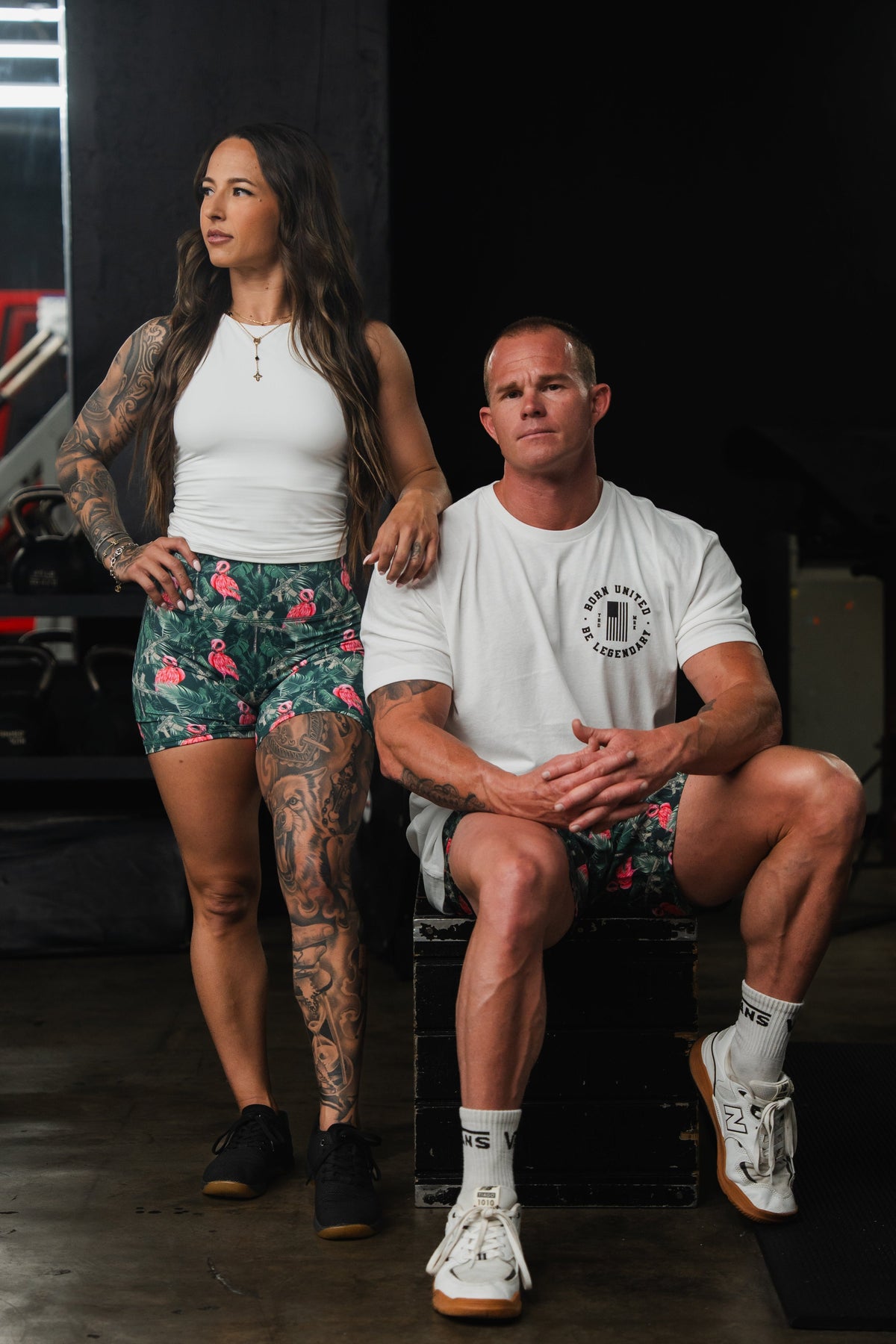 Women's High-Waisted Seamless Front Compression Training Shorts | Loaded Flamingo