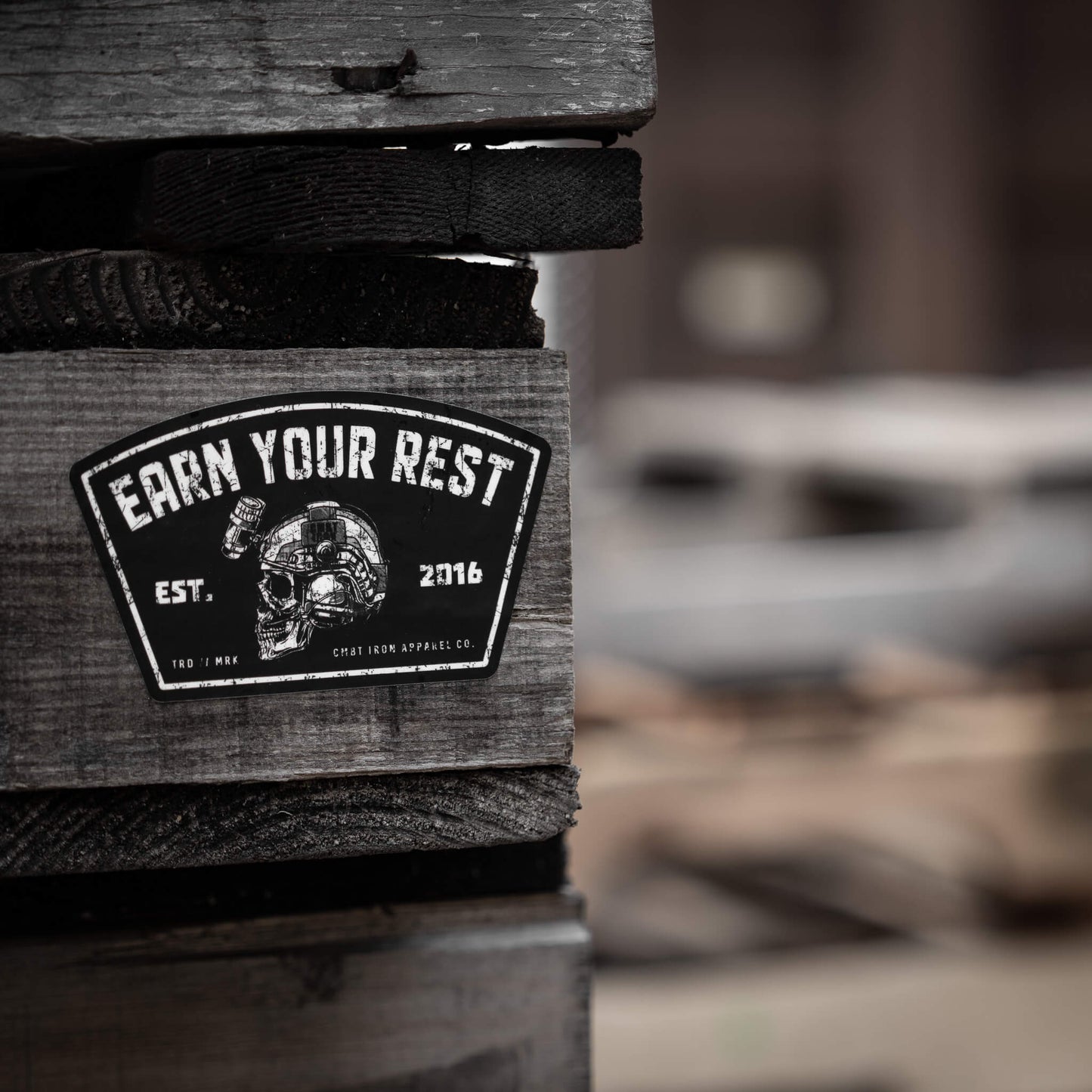 Earn Your Rest Decal