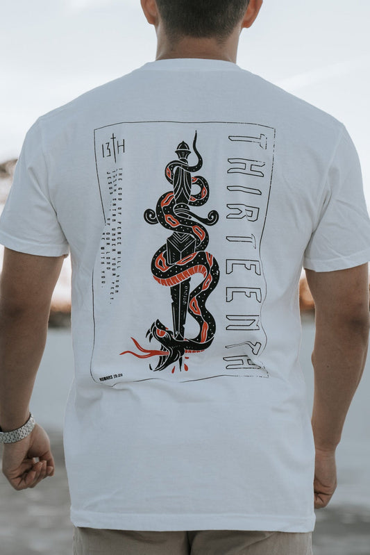 Lucifer's Demise Premium Tee- White