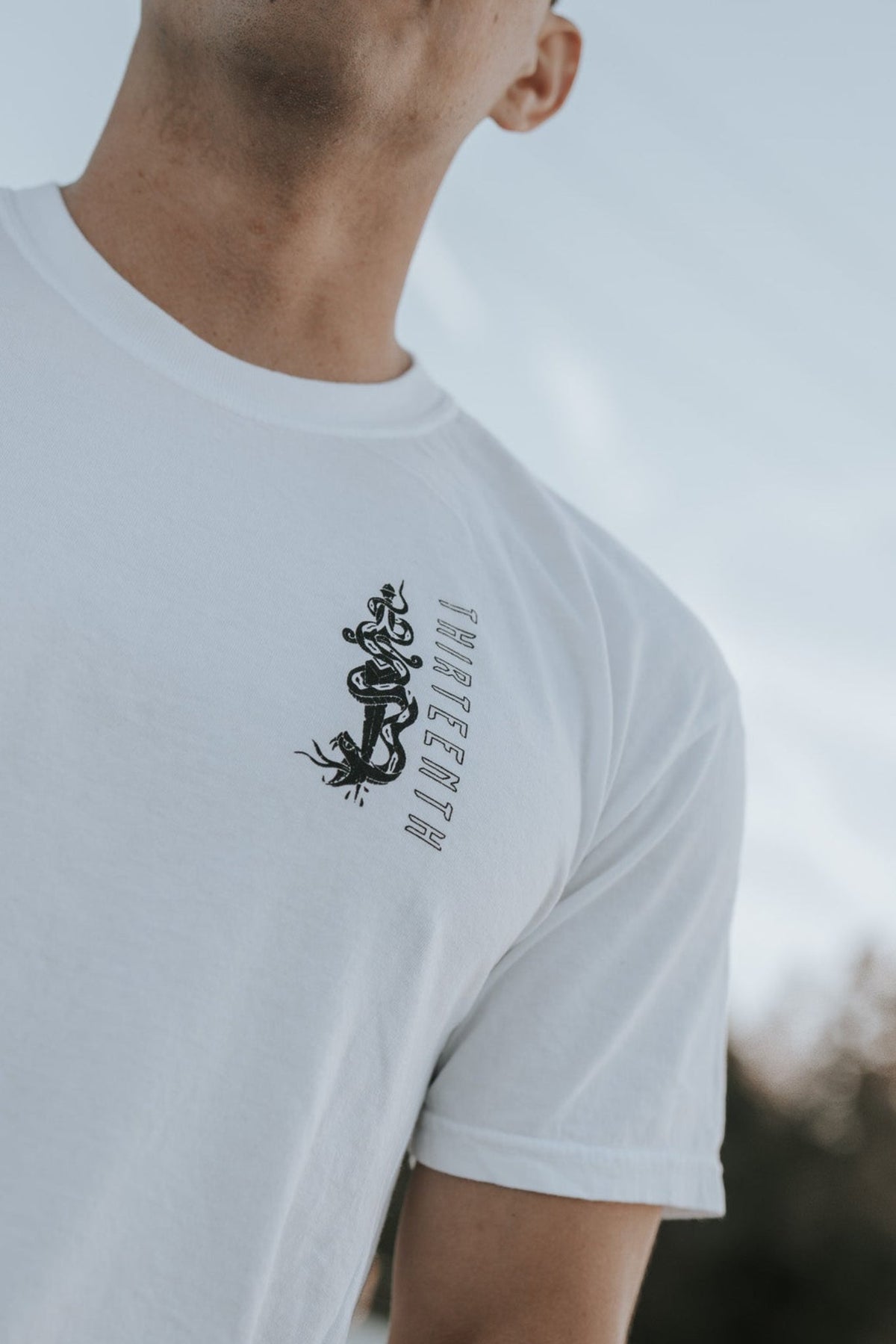 Lucifer's Demise Premium Tee- White