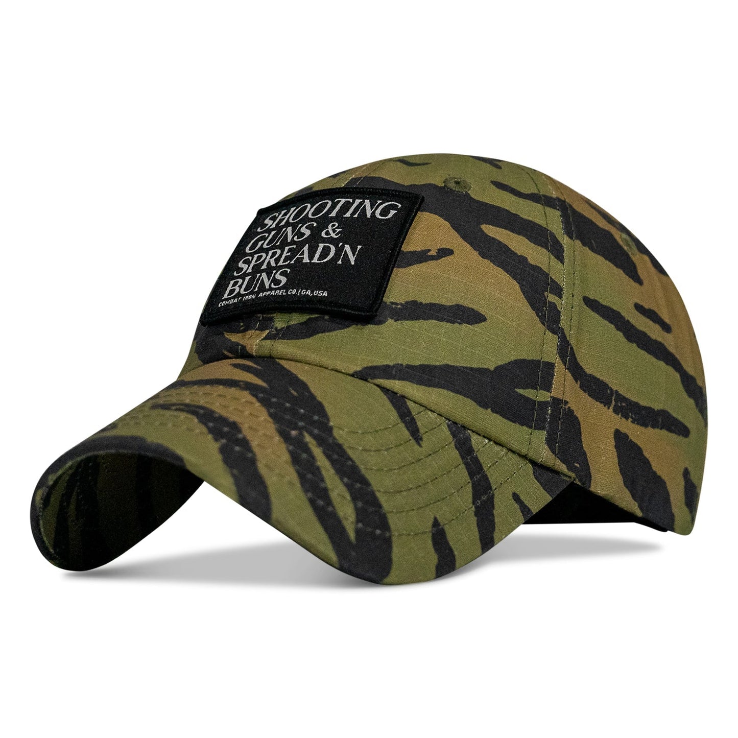 Shooting Guns & Spread'n Buns Patch Ripstop Tactical Hat