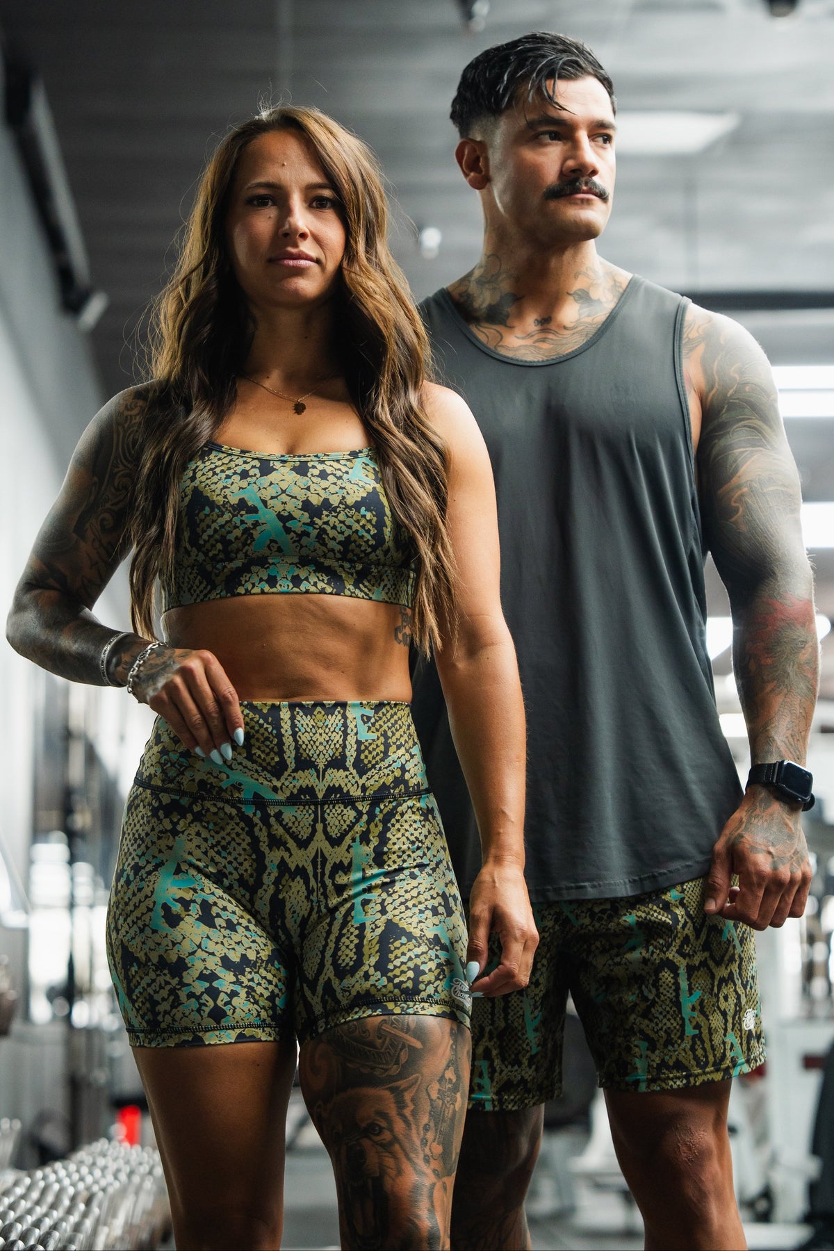 Women's High-Waisted Seamless Front Compression Training Shorts | Lethal Venom