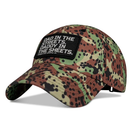 Dad in the Streets. Daddy in the Sheets. Patch Ripstop Tactical Hat