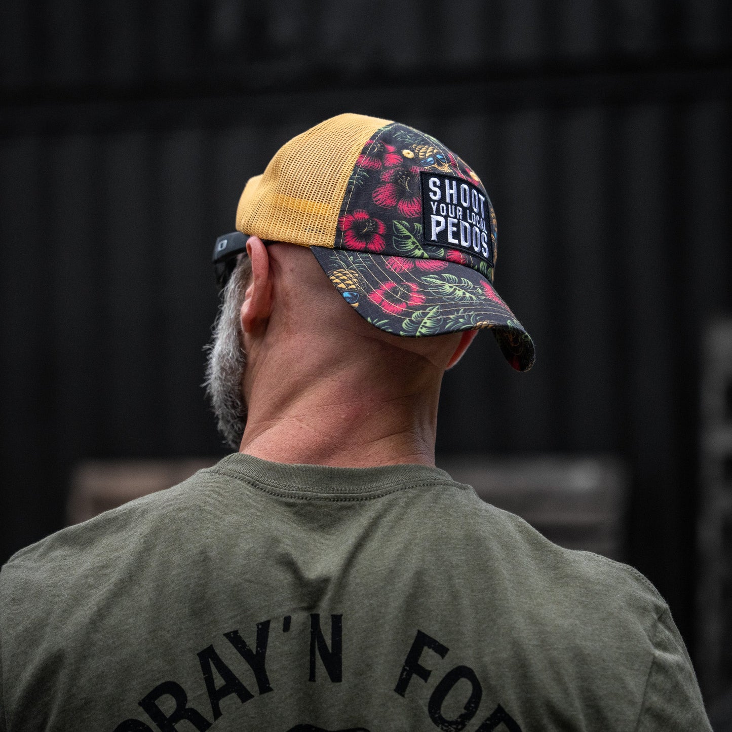 Shoot Your Local Pedos Patch Tactical Ripstop Mesh Snapback Hat