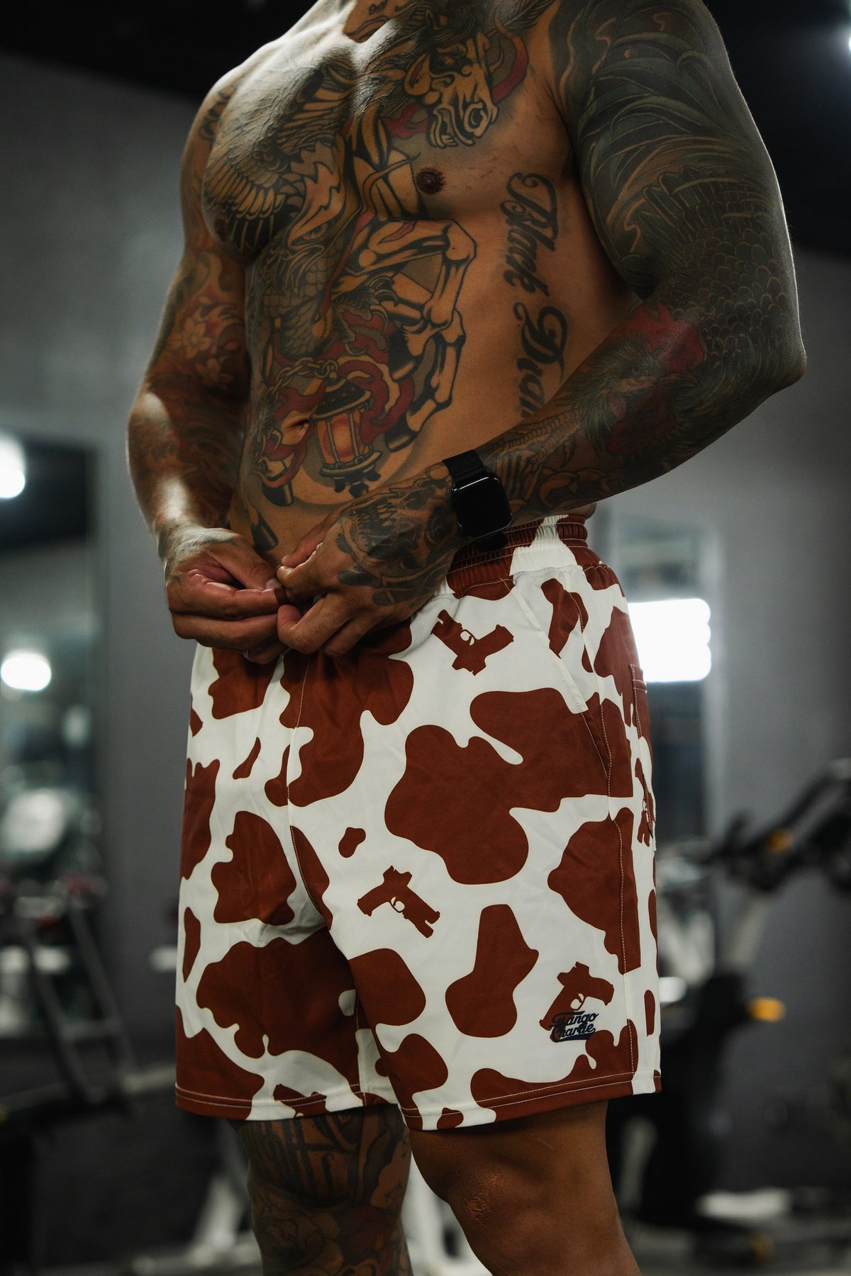 Men's Performance Training Shorts | 5.5"- Moo Moo Pew