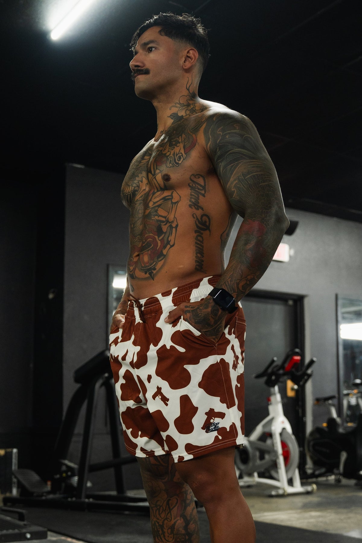Men's Performance Training Shorts | 5.5"- Moo Moo Pew
