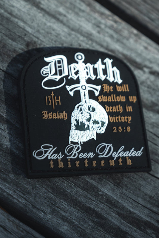 Death's Defeat PVC Patch