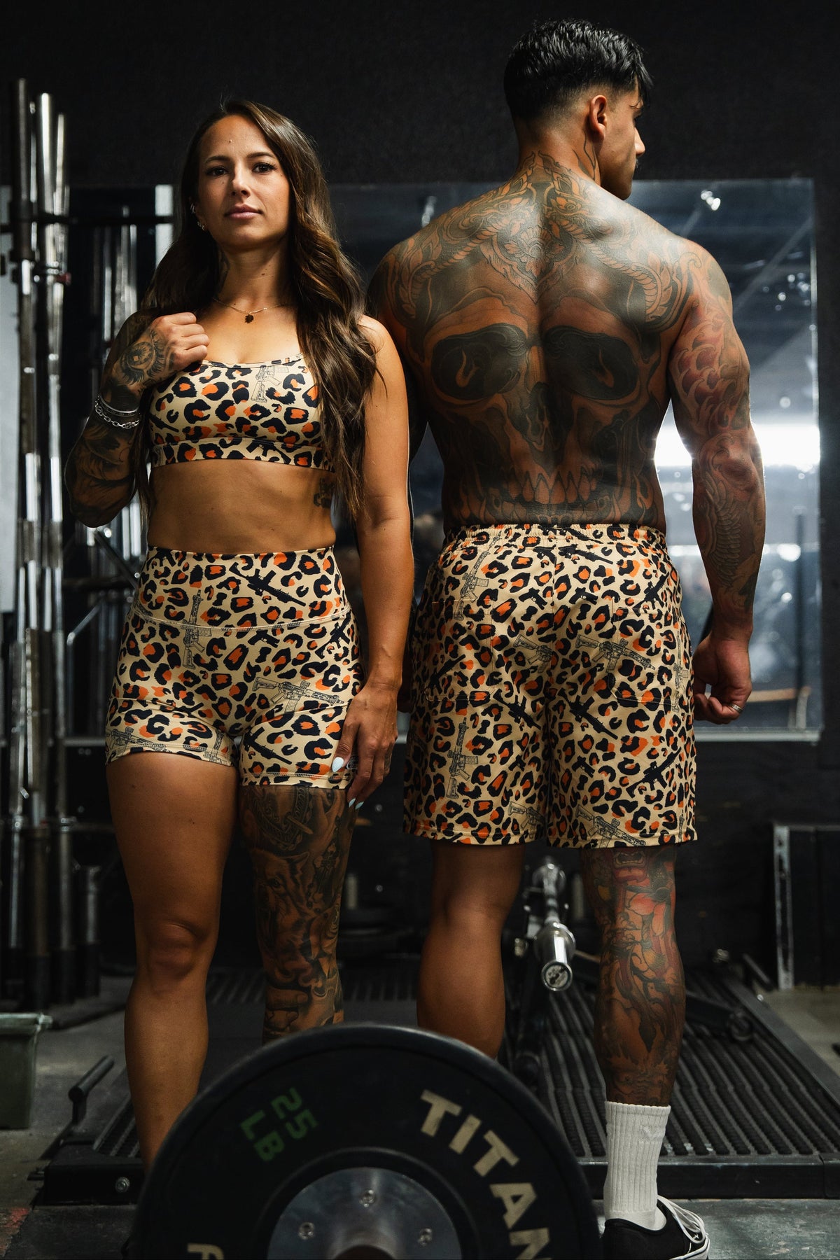 Y-Back Sports Bra | Loaded Leopard