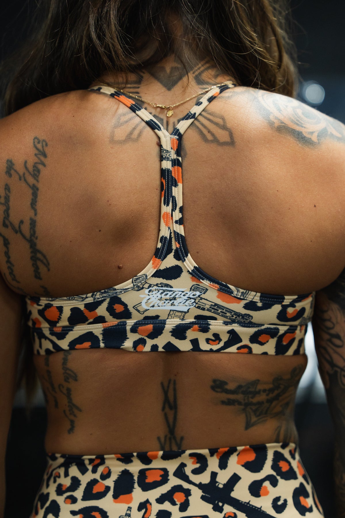 Y-Back Sports Bra | Loaded Leopard