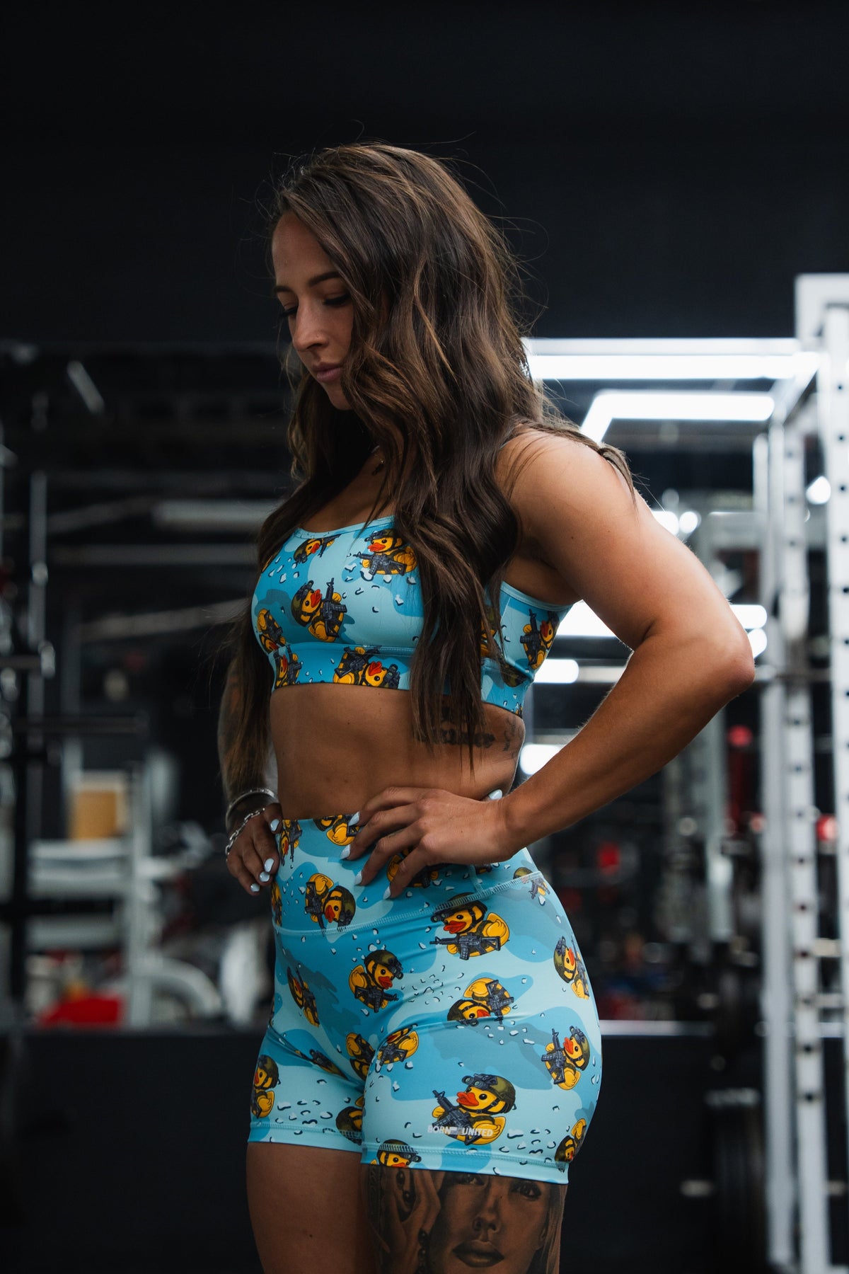 Straight Strap Sports Bra | TactiQuack