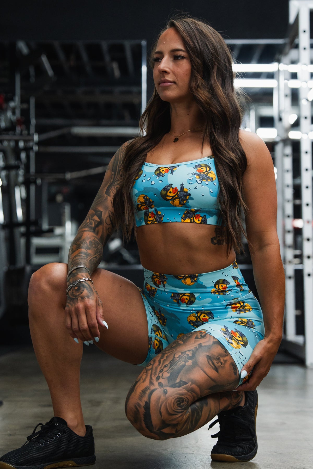 Straight Strap Sports Bra | TactiQuack