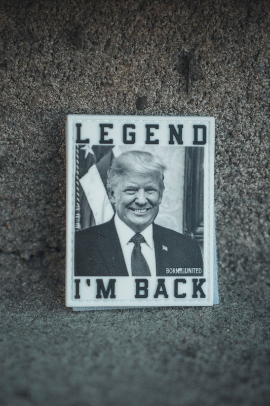 I’m Back PVC Patch
