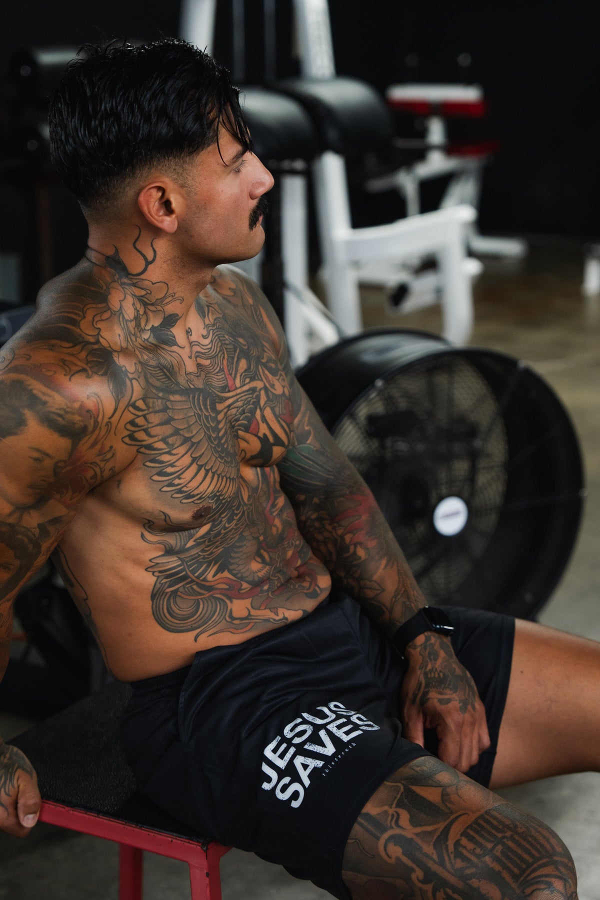 Men's Standard Performance Shorts | 5.5"- Jesus Saves