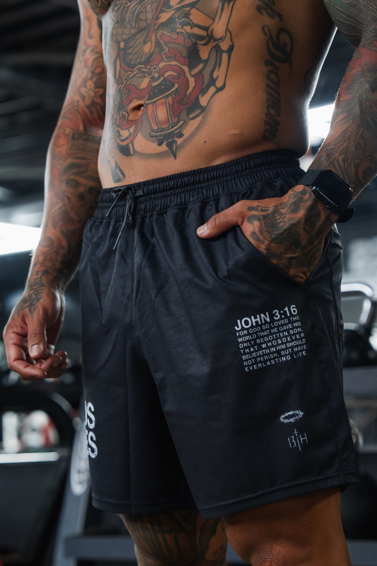 Men's Standard Performance Shorts | 5.5"- Jesus Saves