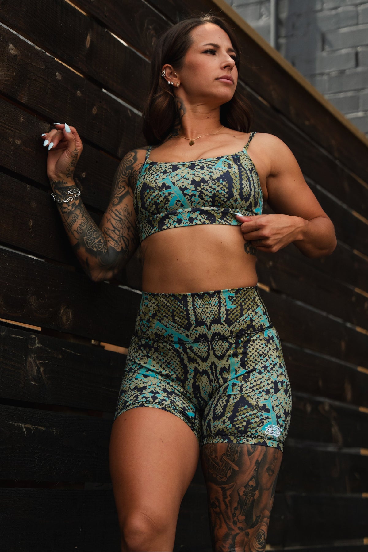 Straight Strap Sports Bra | Lethal Venom