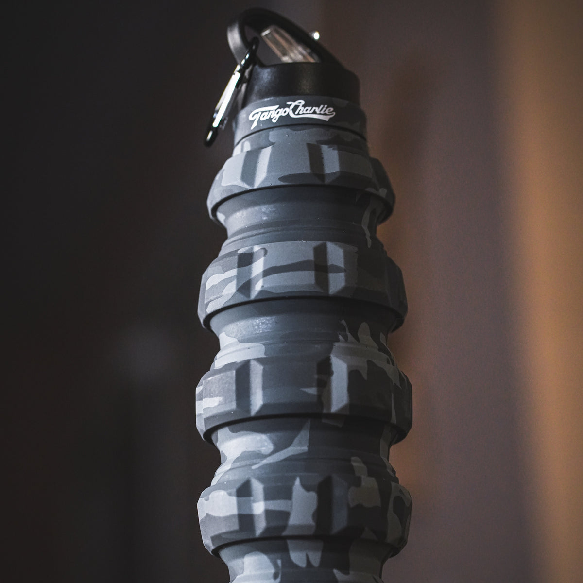 Humble + Hydrated 20oz Black Camo Water Bottle