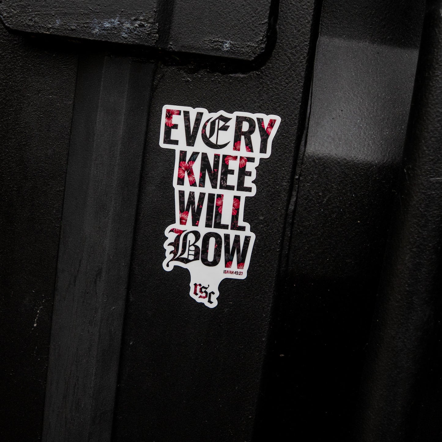 Every Knee Will Bow Decal