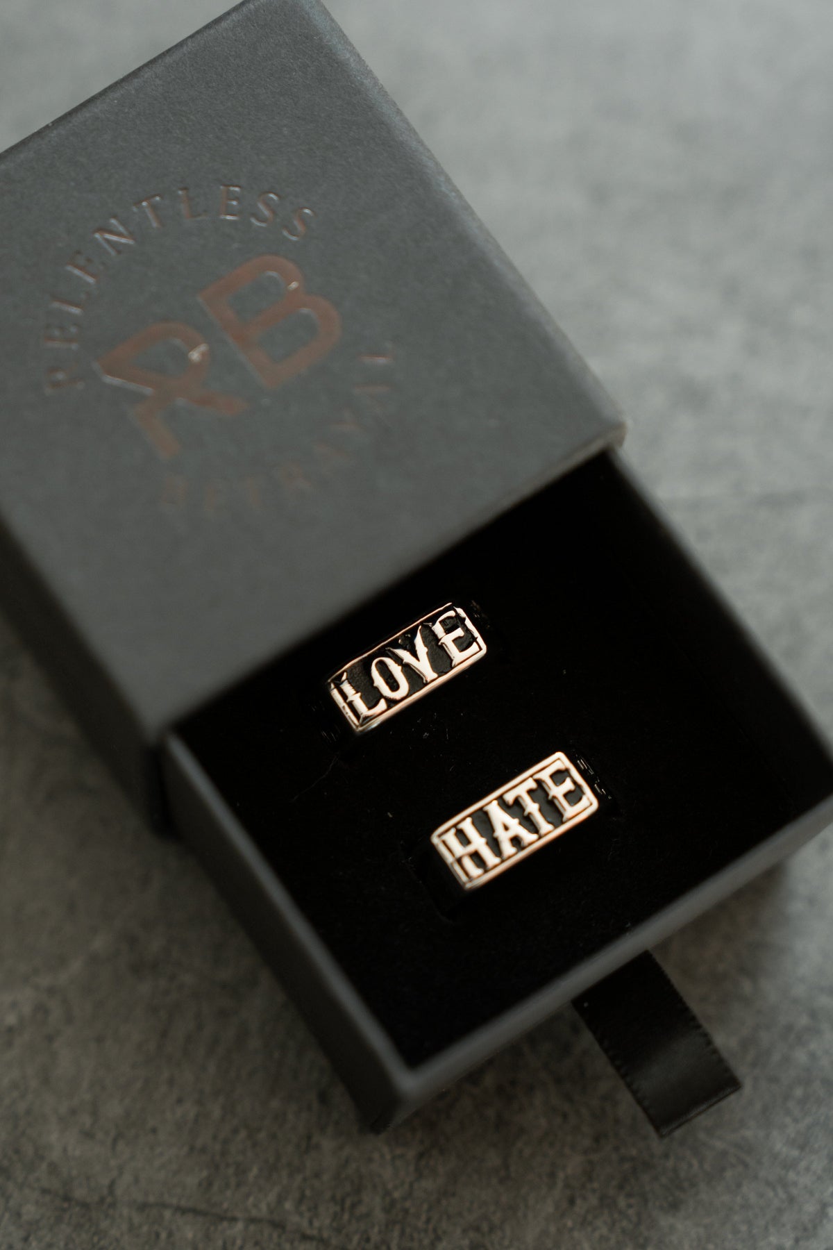 Love/Hate Rings