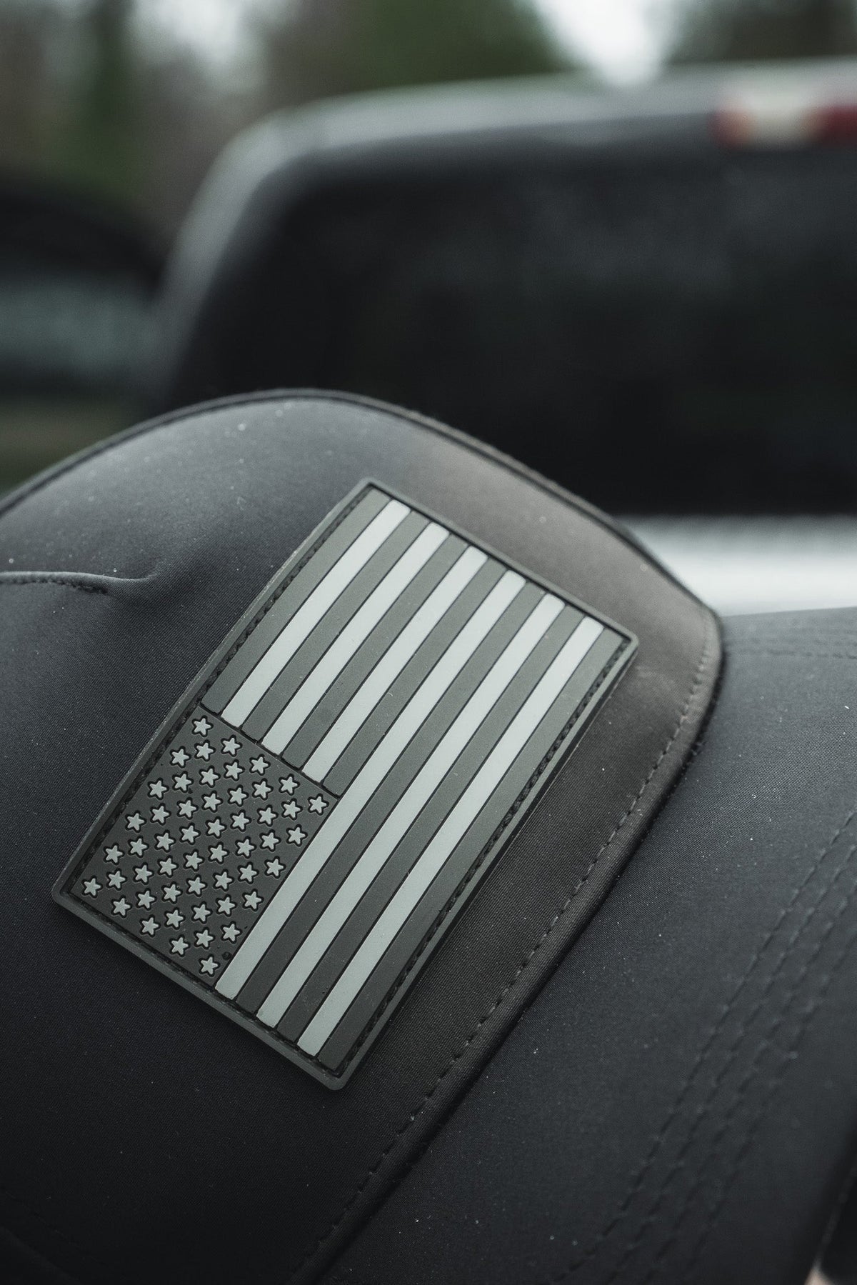 Born United Premium Flag Snapback - Blackout