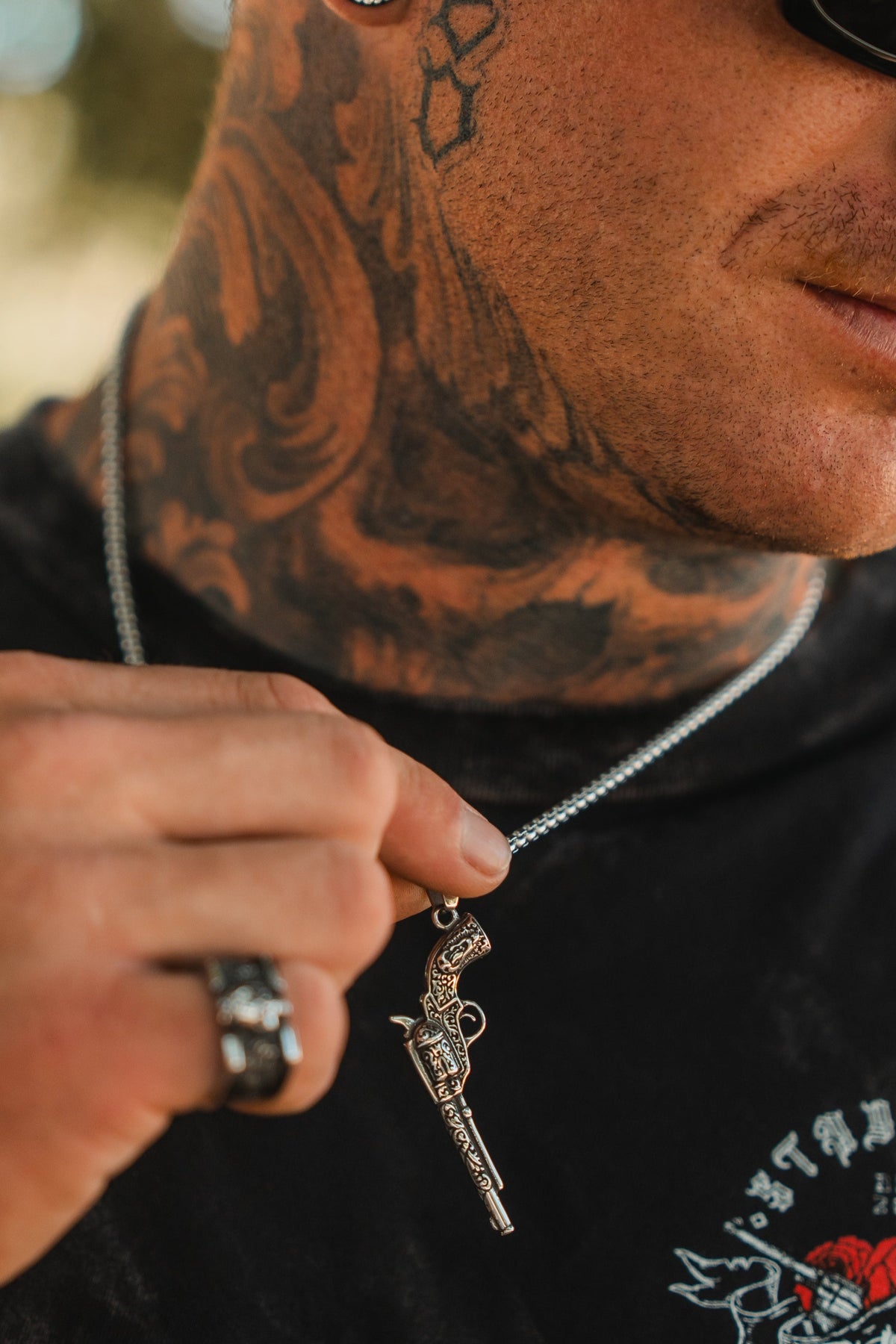 Outlaw Colt 45 Necklace