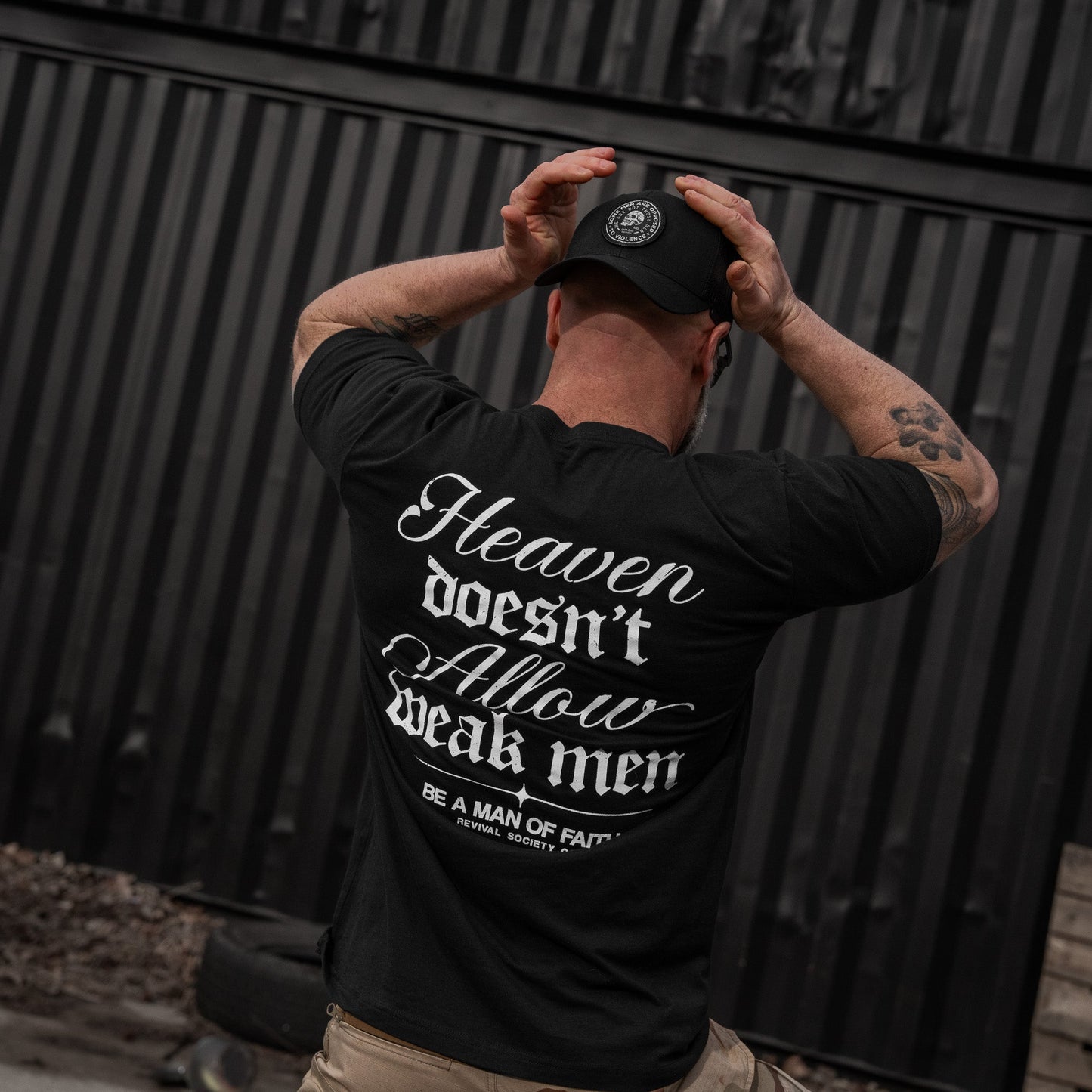 Some Men Are Opposed To Violence Patch Snapback Hat