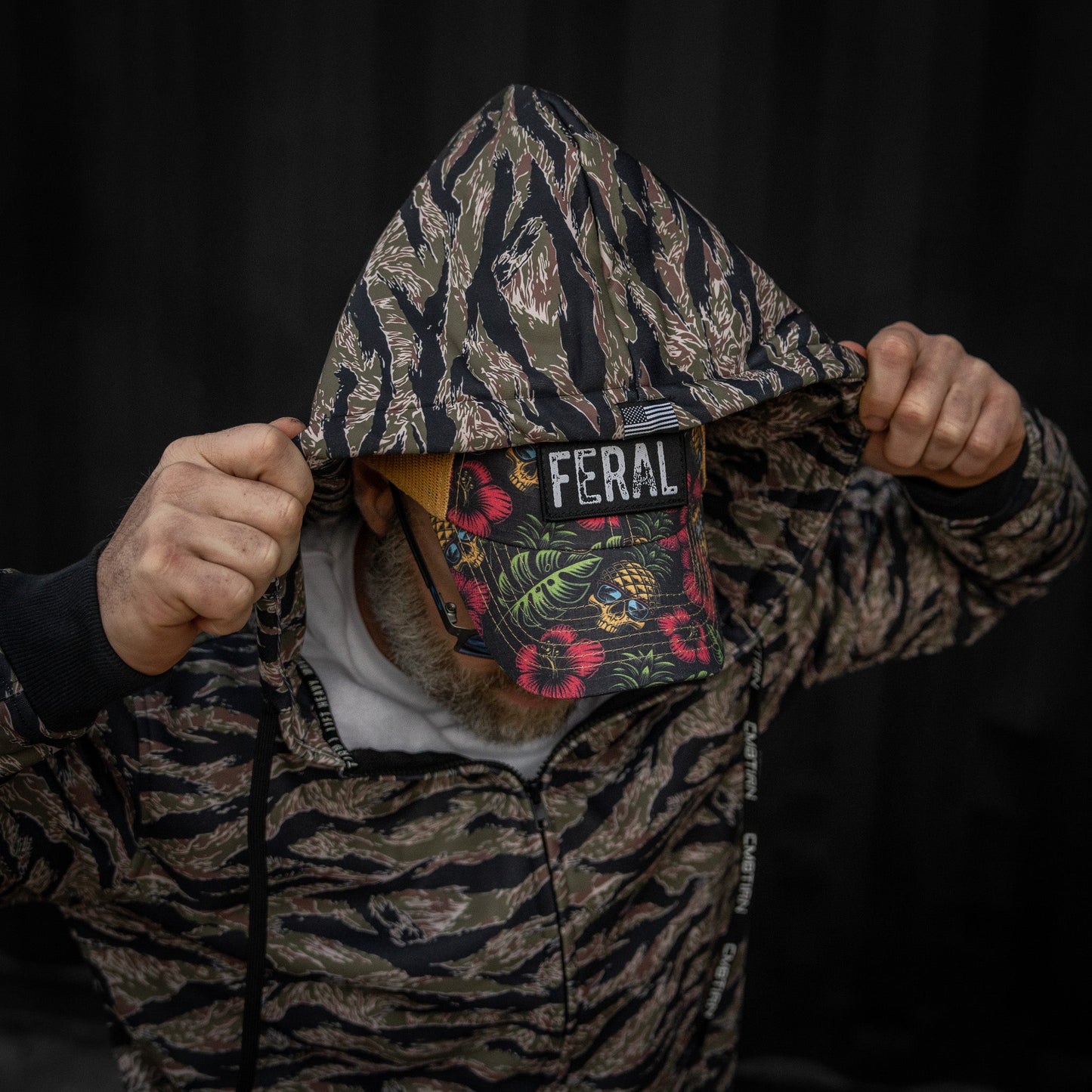 Feral Patch RipStop Tactical Mesh Snapback Hat