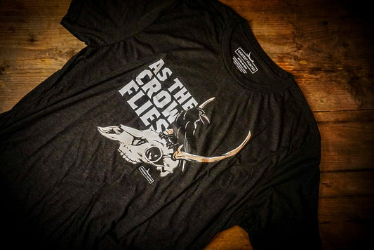 As the Crow Flies -  Shooter Buck Hunting T-shirt