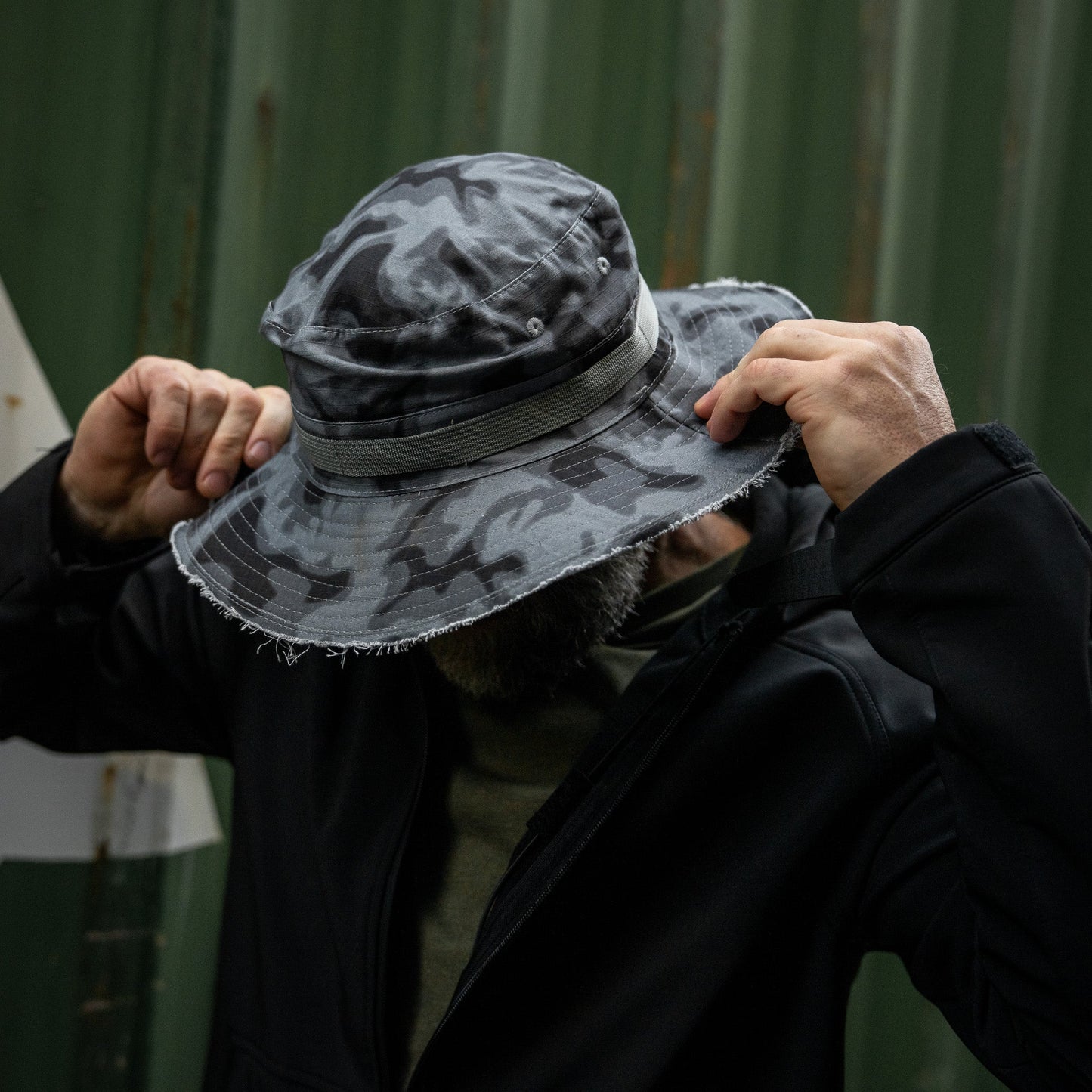 Distressed Ripstop Mid-Profile Tactical Boonie Hat