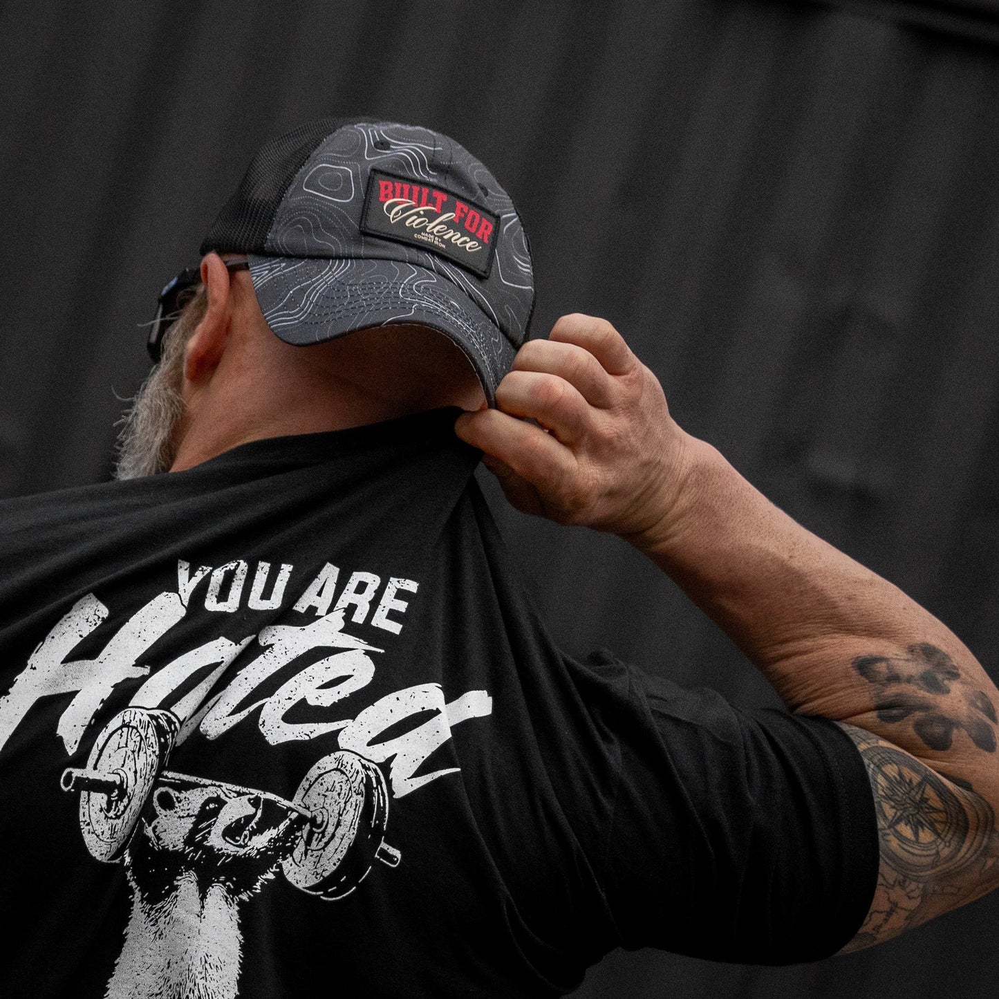 Built For Violence Tactical Ripstop Mesh Snapback Hat