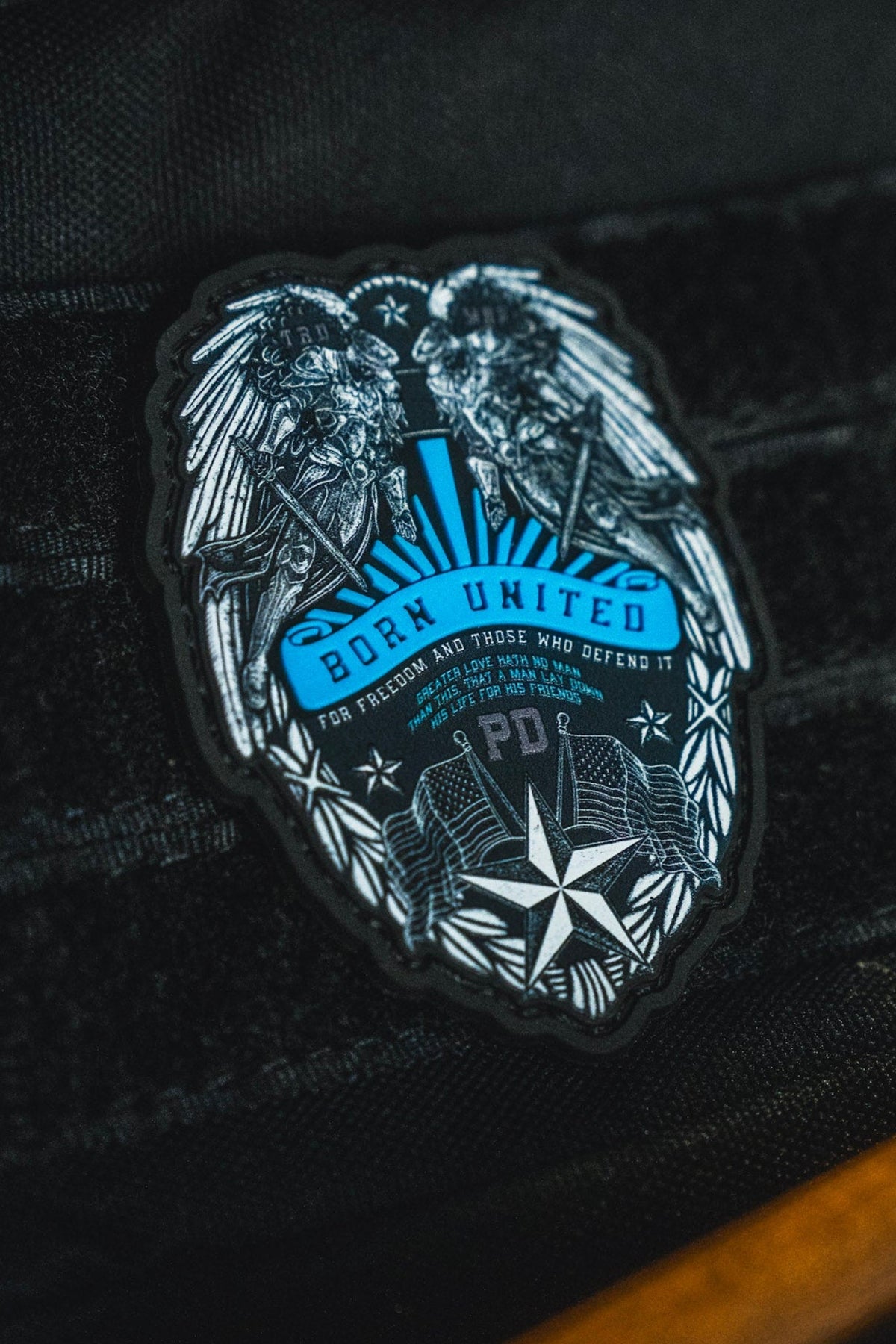 Back the Badge PVC Patch