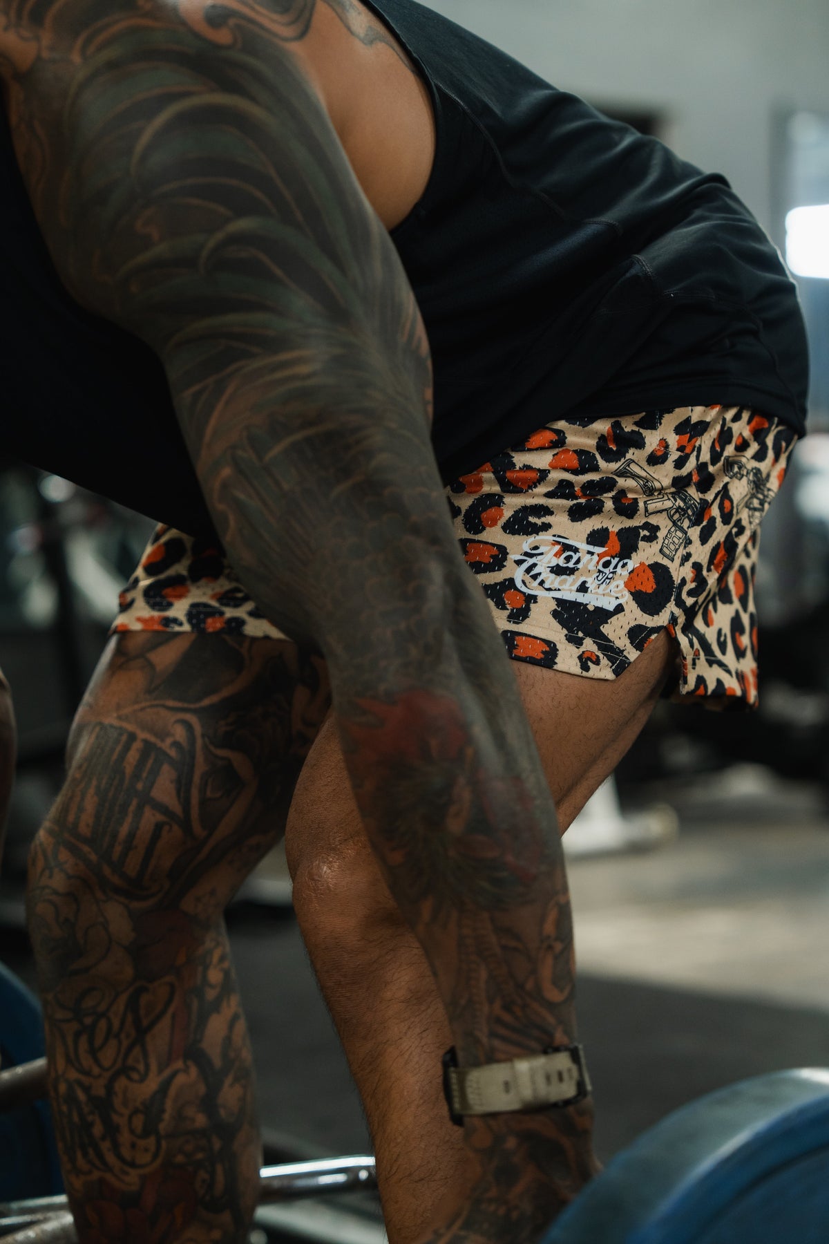 Men's Mesh Lifestyle Shorts | 5.5"- Loaded Leopard