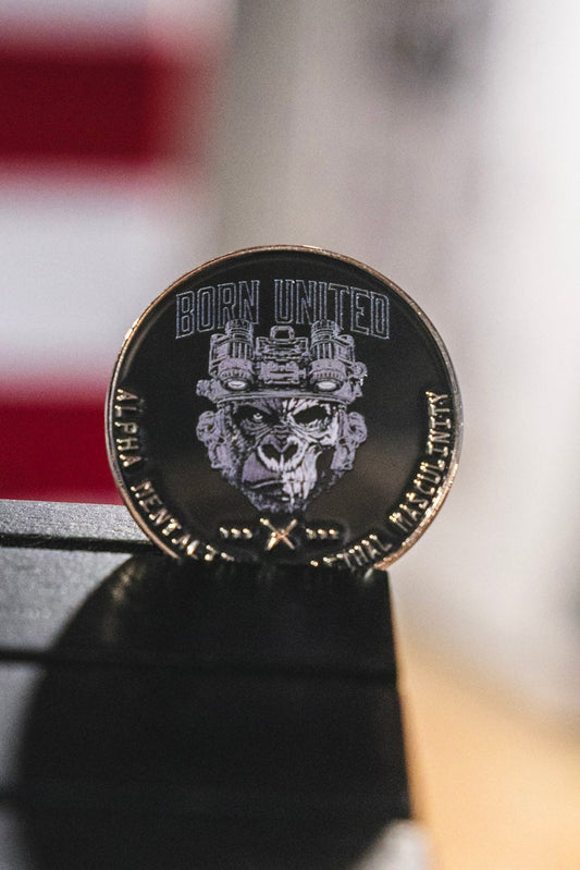 Alpha Mentality Challenge Coin