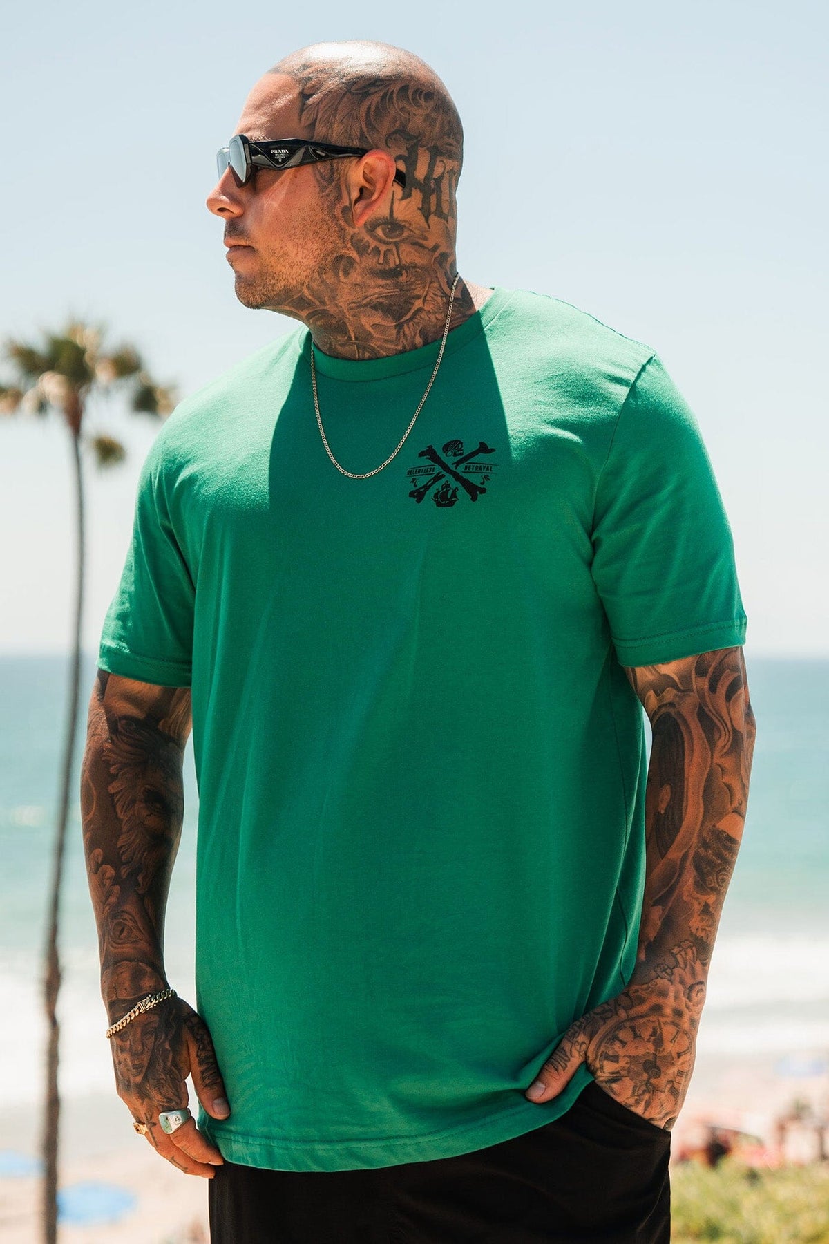 Pirate's Life Sea Green T-Shirt