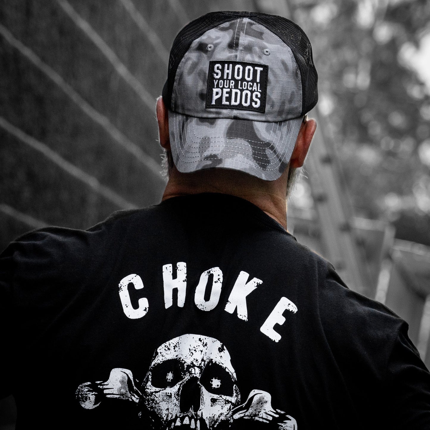 Shoot Your Local Pedos Patch Tactical Ripstop Mesh Snapback Hat